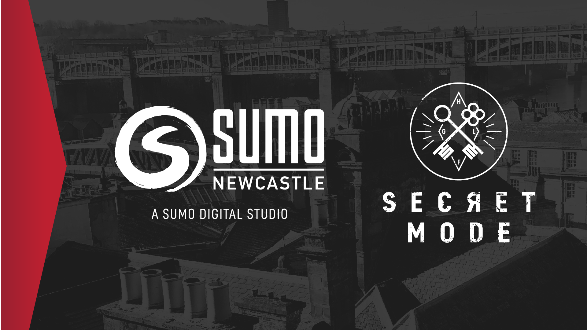 The Sumo Newcastle and Secret Mode logos side-by-side.
